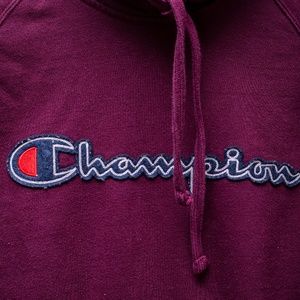 Champion Hoodie Purple